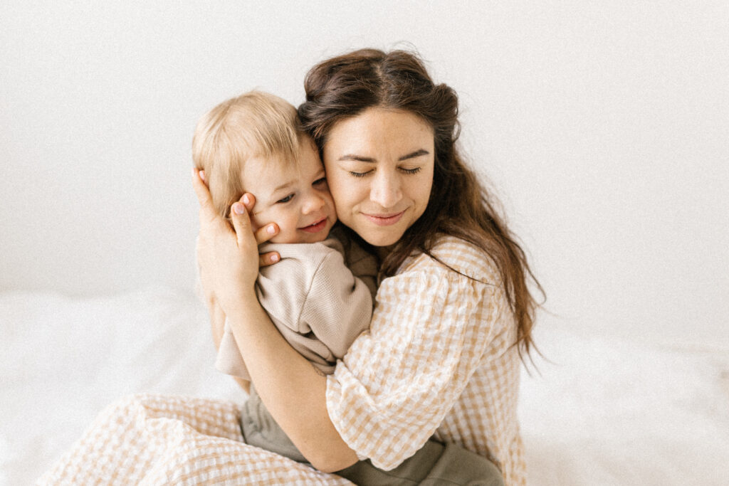 studiossa lapsikuvaus